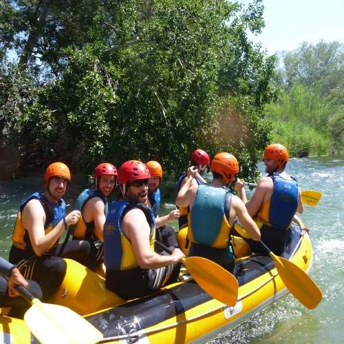 Rafting en r&iacute;o Guadazaon - Cuenca